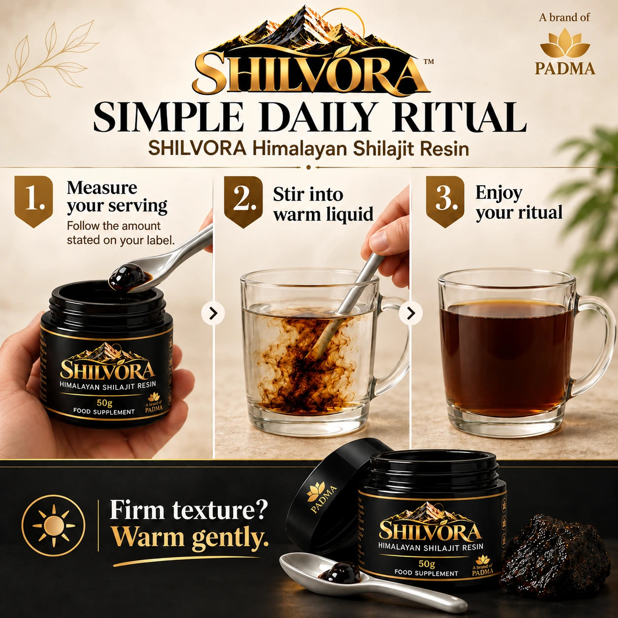 A simple daily ritual.